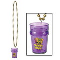 Beads w/ Mardi Gras Glass